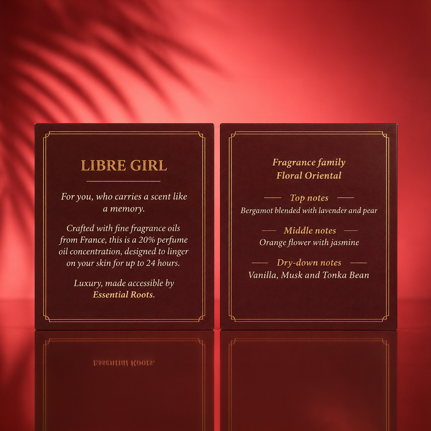 Libre Girl Eau de Parfum - Fresh Floral Fruity Perfume for Women | 20% Concentration | Long Lasting | Essential Roots