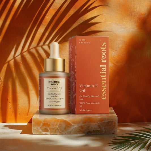 Vitamin E Oil - Concentrated Face & Body Oil for Scars, Dark Spots & Dry Skin