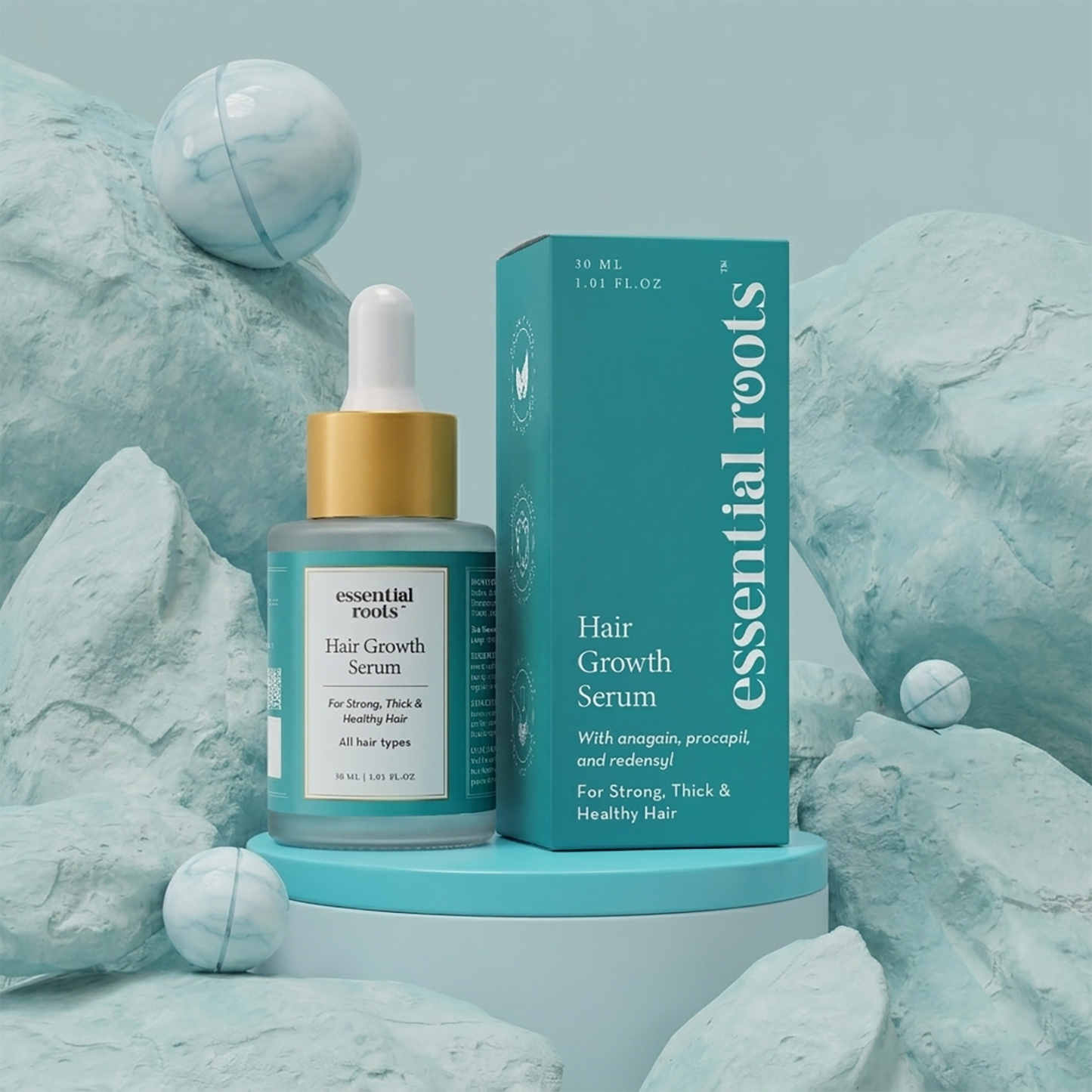 Hair Growth Serum With Redensyl, Anagain & Jatamansi for Hair Fall Control