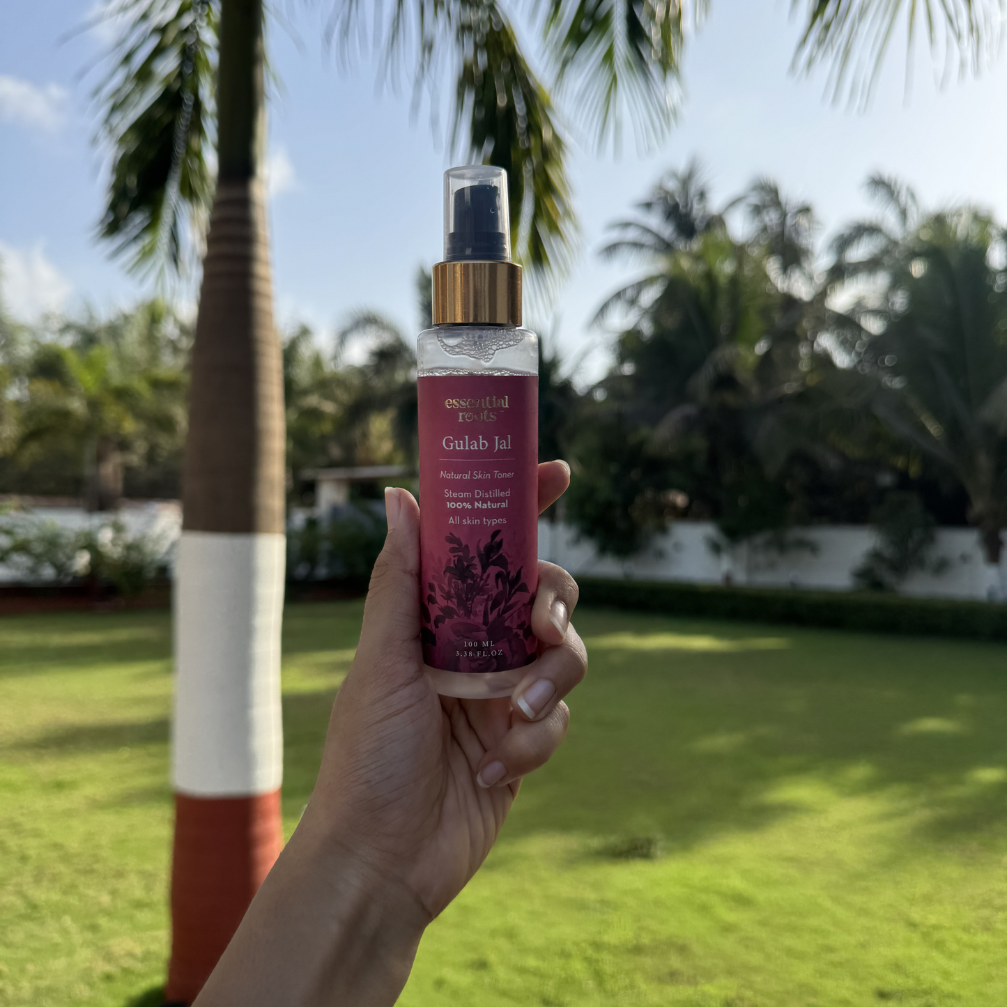 Gulab Jal - Pure Rose Water for Face Toning, Hydration & Refreshing Skin
